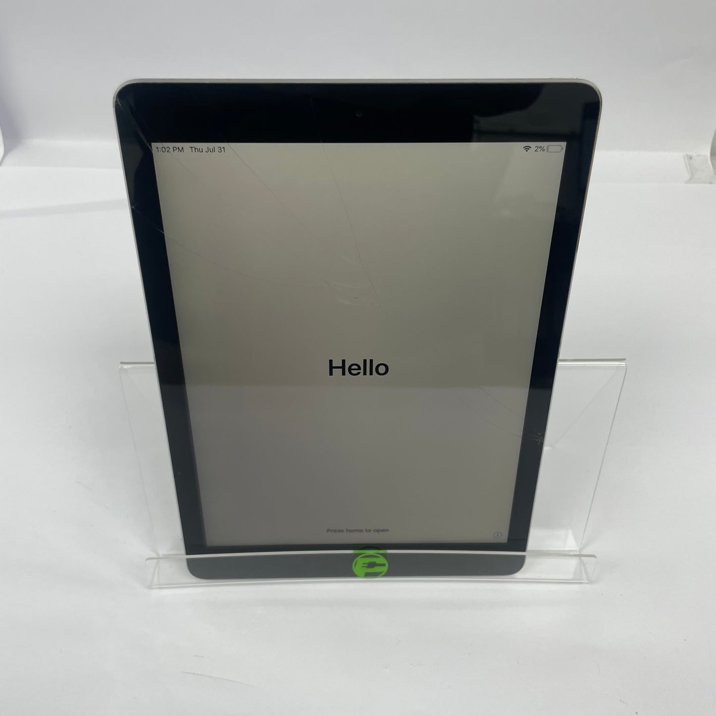 WiFi Only Apple iPad Air 1st Gen 16GB 12.5.7 Space Gray MD786LL/B