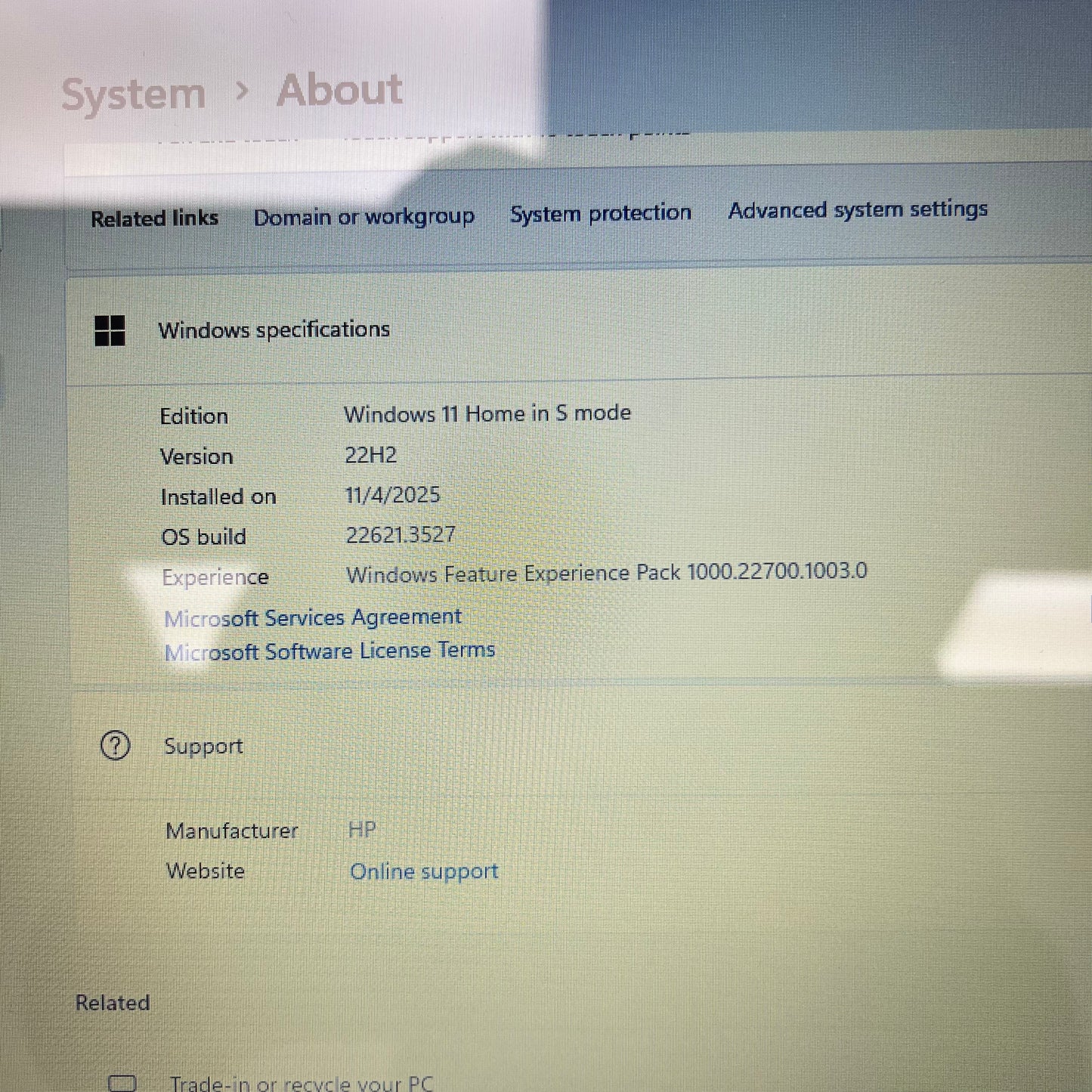 HP Laptop 14-DQ0713DS 14" Celeron N4120 2.6GHz 4GB RAM 64GB