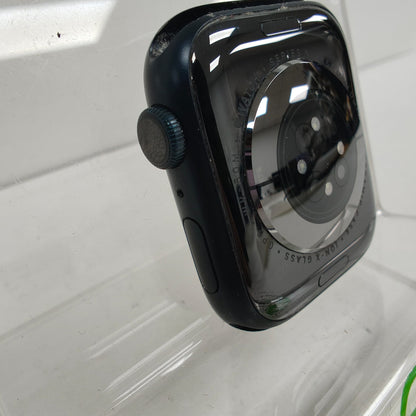 GPS Only Apple Watch Series 9 45MM Black Aluminum Aftermarket Band MR9C3LL/A